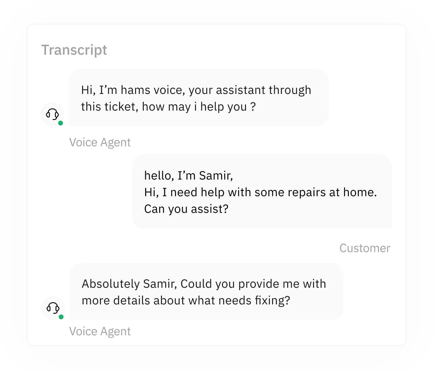 Natural Voice & Chat