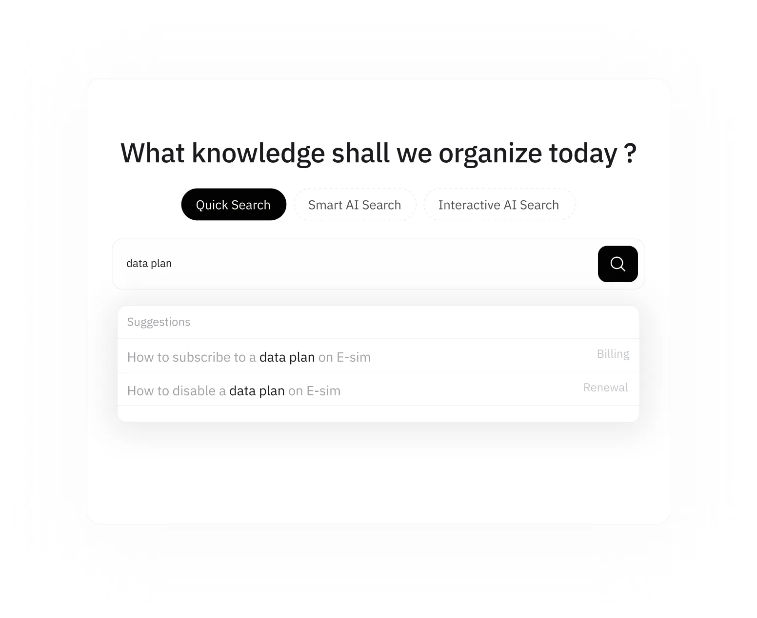 Human Agent Search